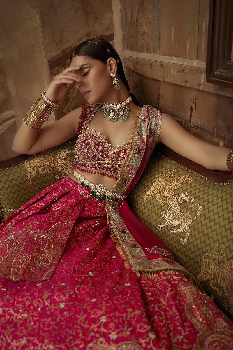 Jamawar Lehenga Set