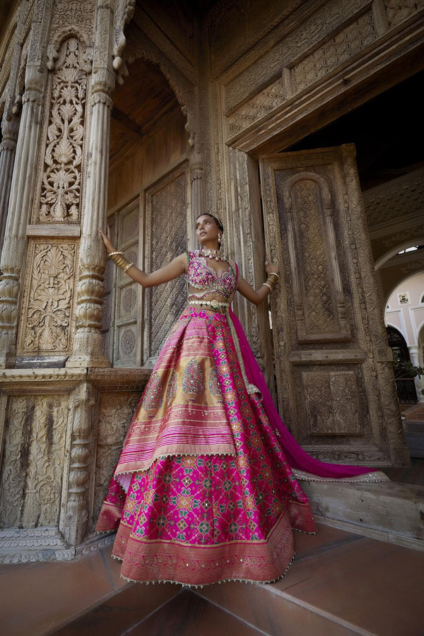 Patola Print Lehenga Set