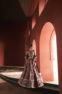 Jamawar Lehenga Set