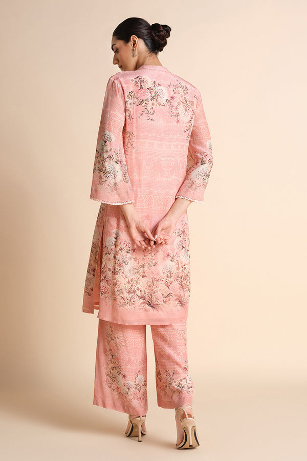 Vanisa Kurta Set - Blush