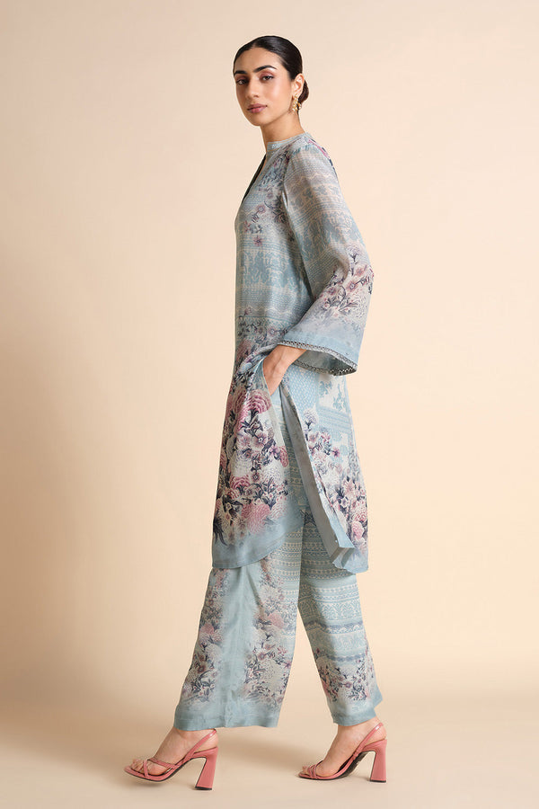 Vanisa Kurta Set - Powder Blue