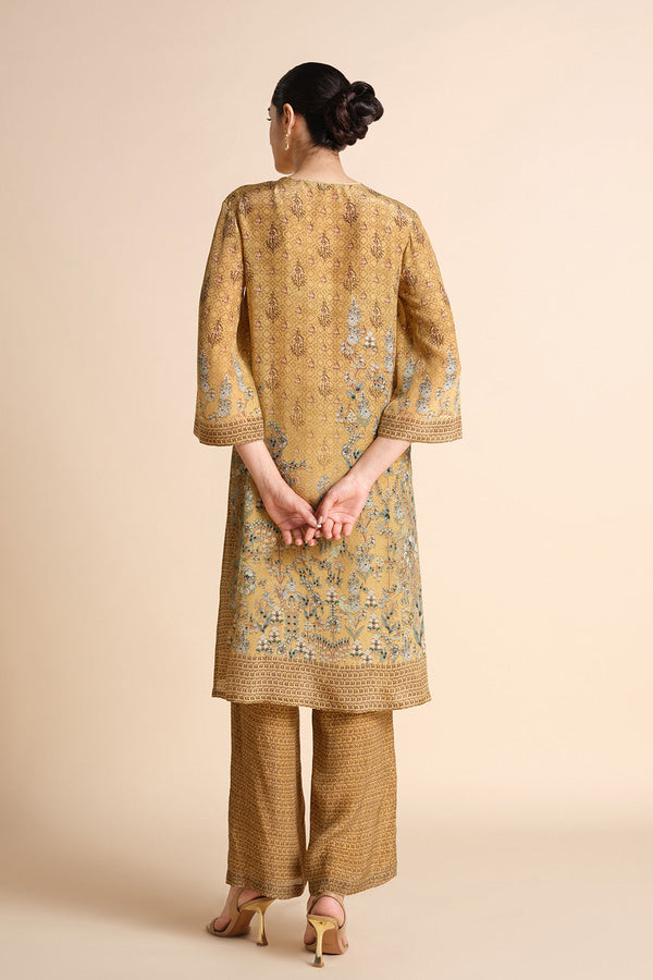 Acajou Kurta Set - Yellow