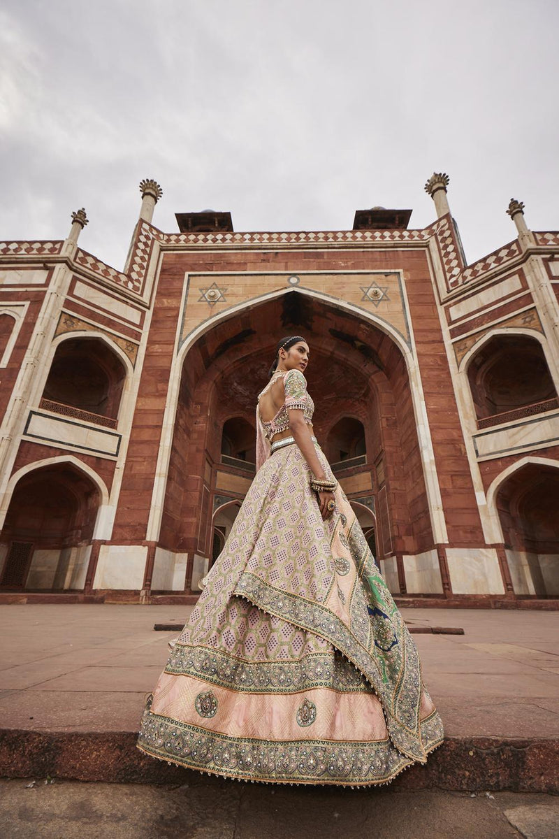 Bandhani Banarasi Lehenga