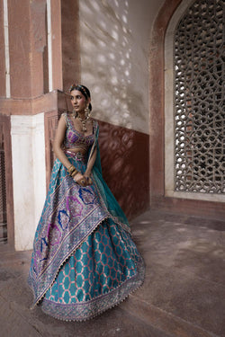 Bandhani Banarasi Lehenga