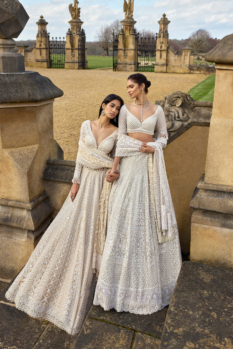 Nude Pearl Lehenga Set