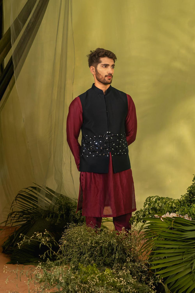 Cherry Long Kurta Set