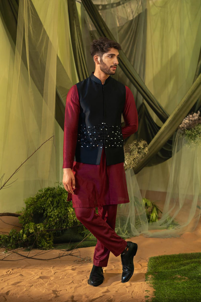 Cherry Long Kurta Set