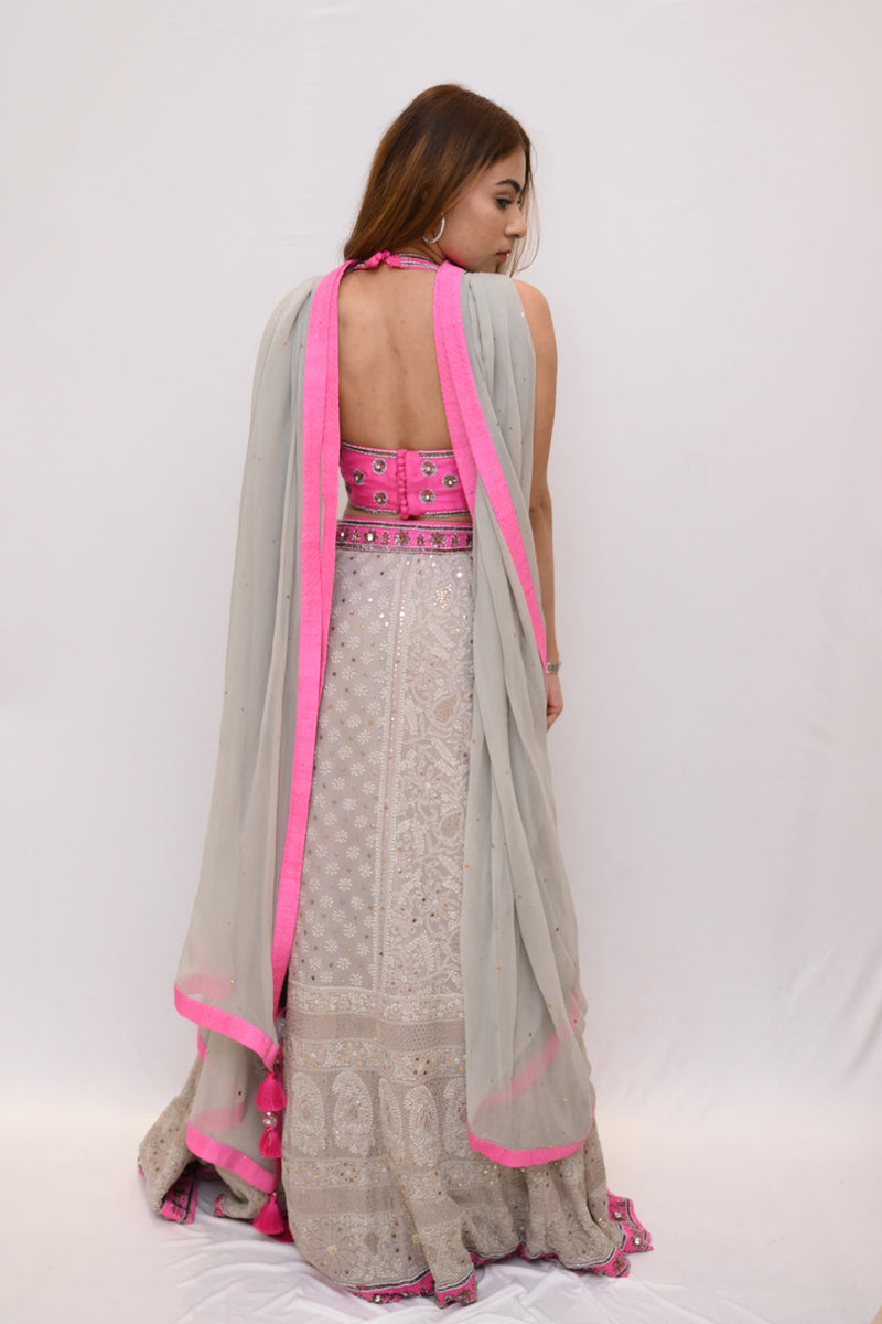 Popin'N In Pink Lehenga