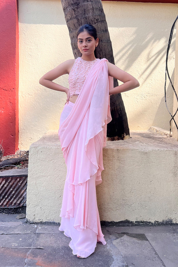 Pre-Draped Saree