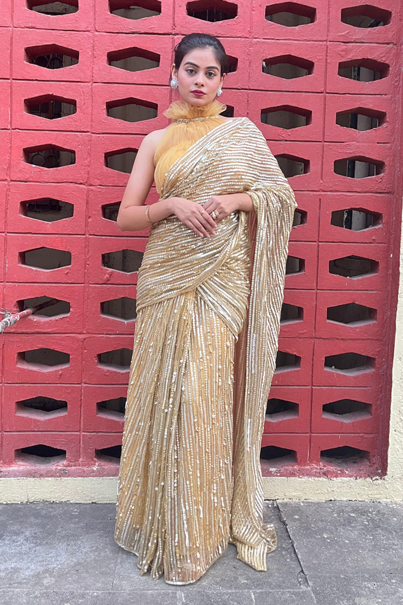 Pre-Draped Saree