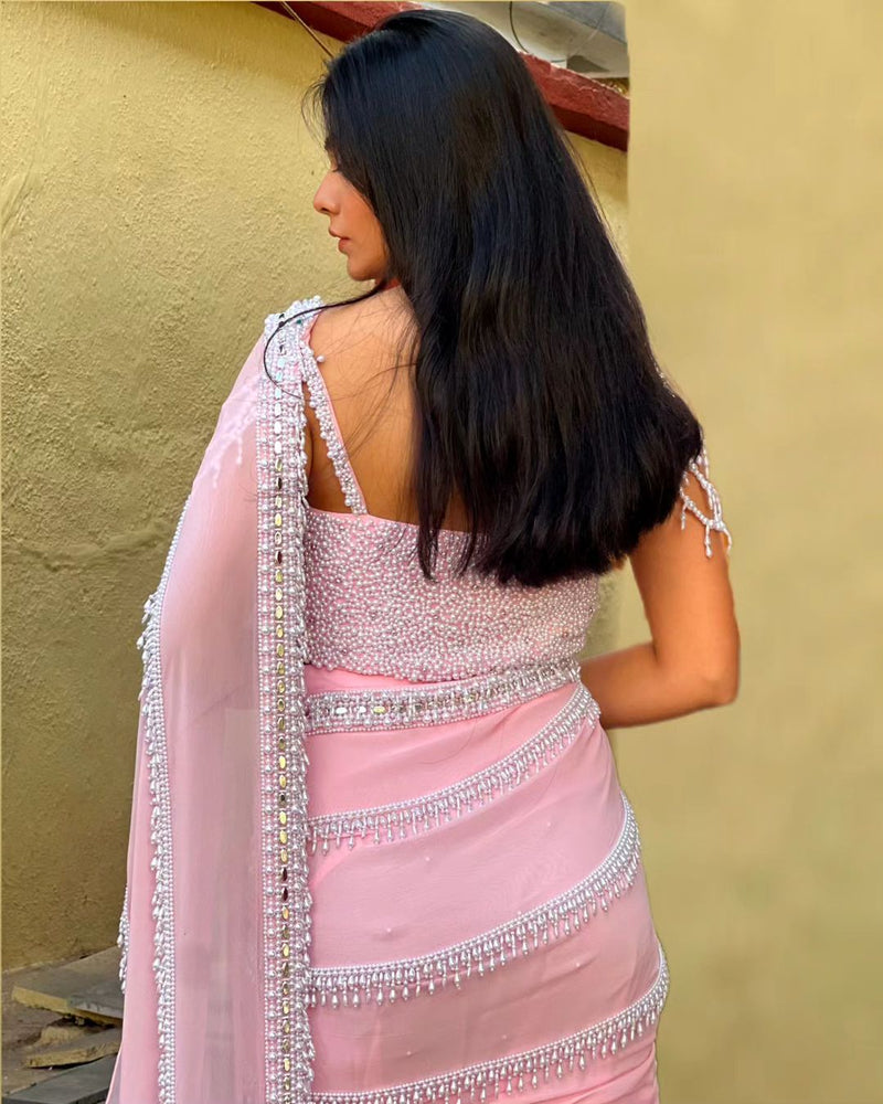 Pre-Draped Saree