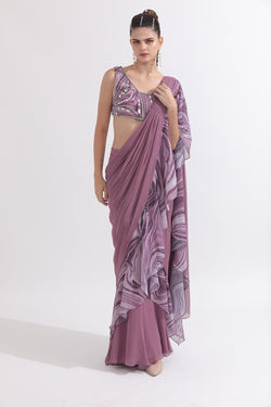 Draped Saree