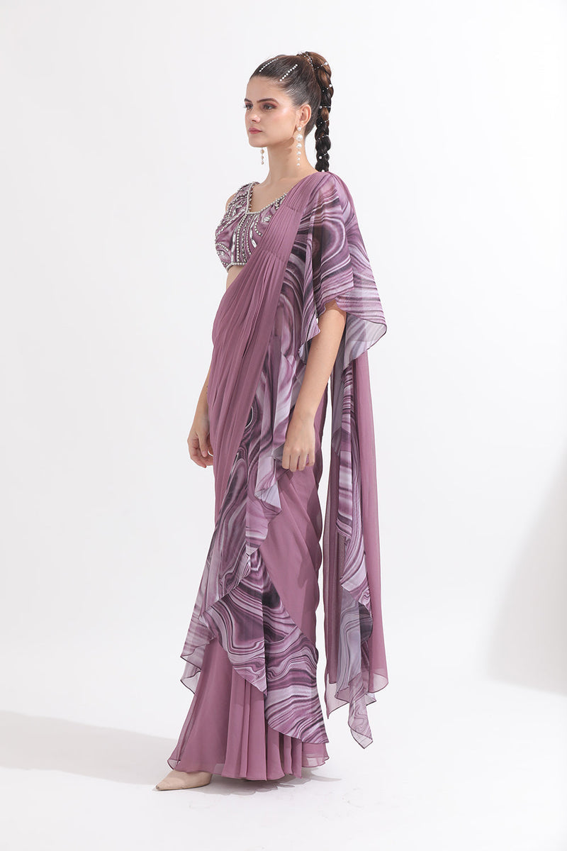 Draped Saree