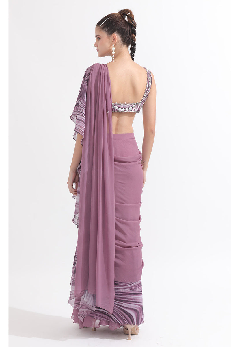 Draped Saree