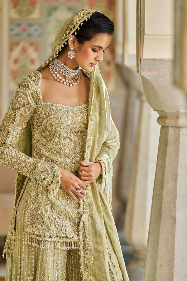 Sage Green Sharara