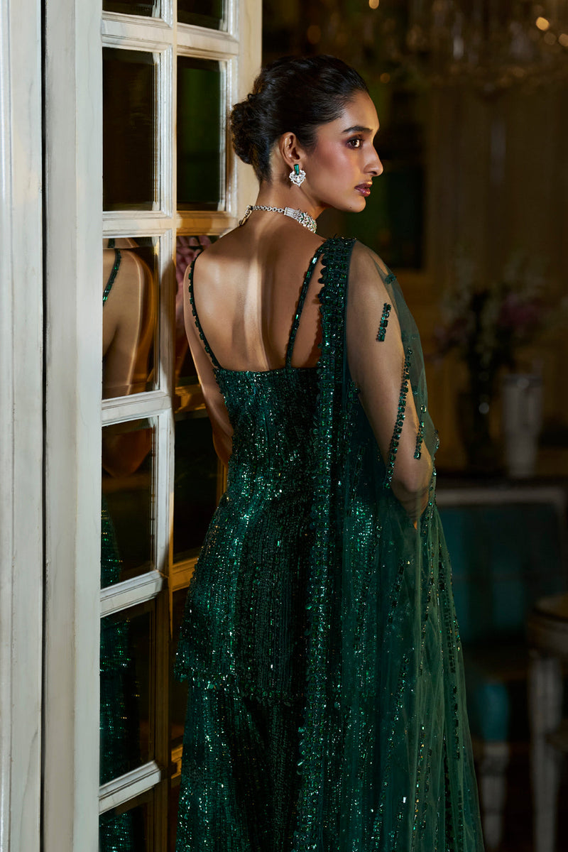 Emerald Green Sharara Set