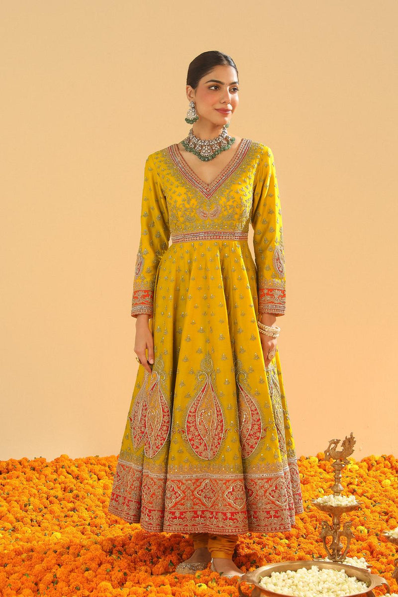 Anarkali With Chooridaar And Dupatta