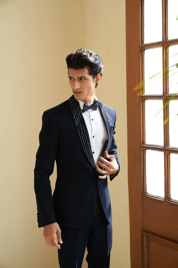 Cord Blue Tuxedo Sets