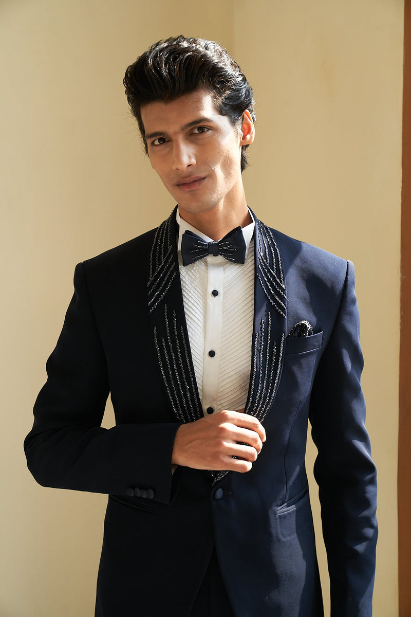 Cord Blue Tuxedo Sets