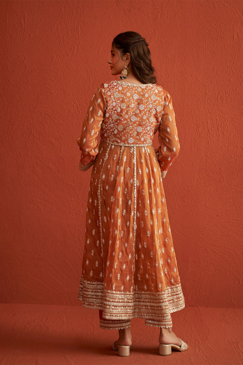 Genda Anarkali Kurta Set