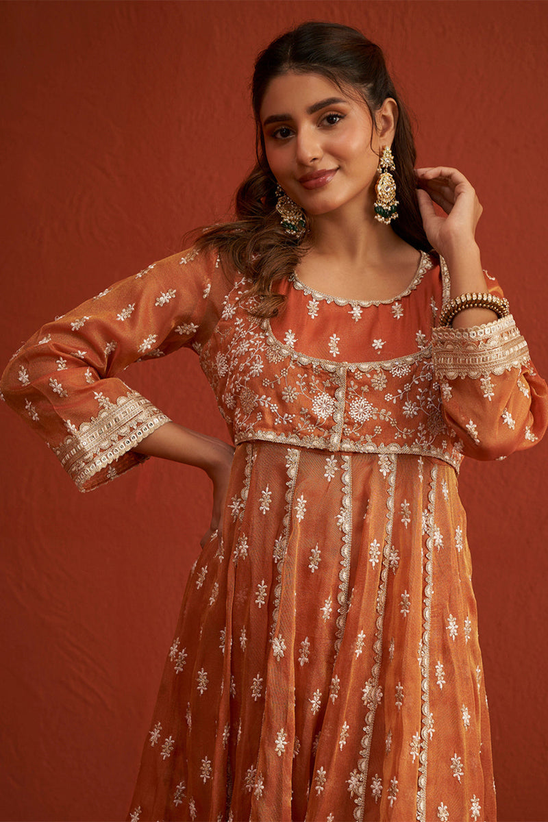 Genda Anarkali Kurta Set