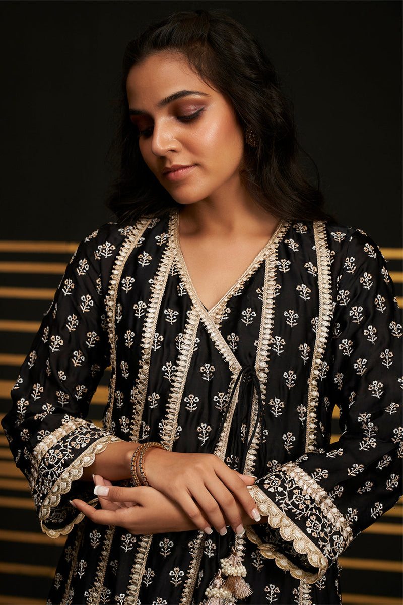 Patola Anarkali Kurta Set