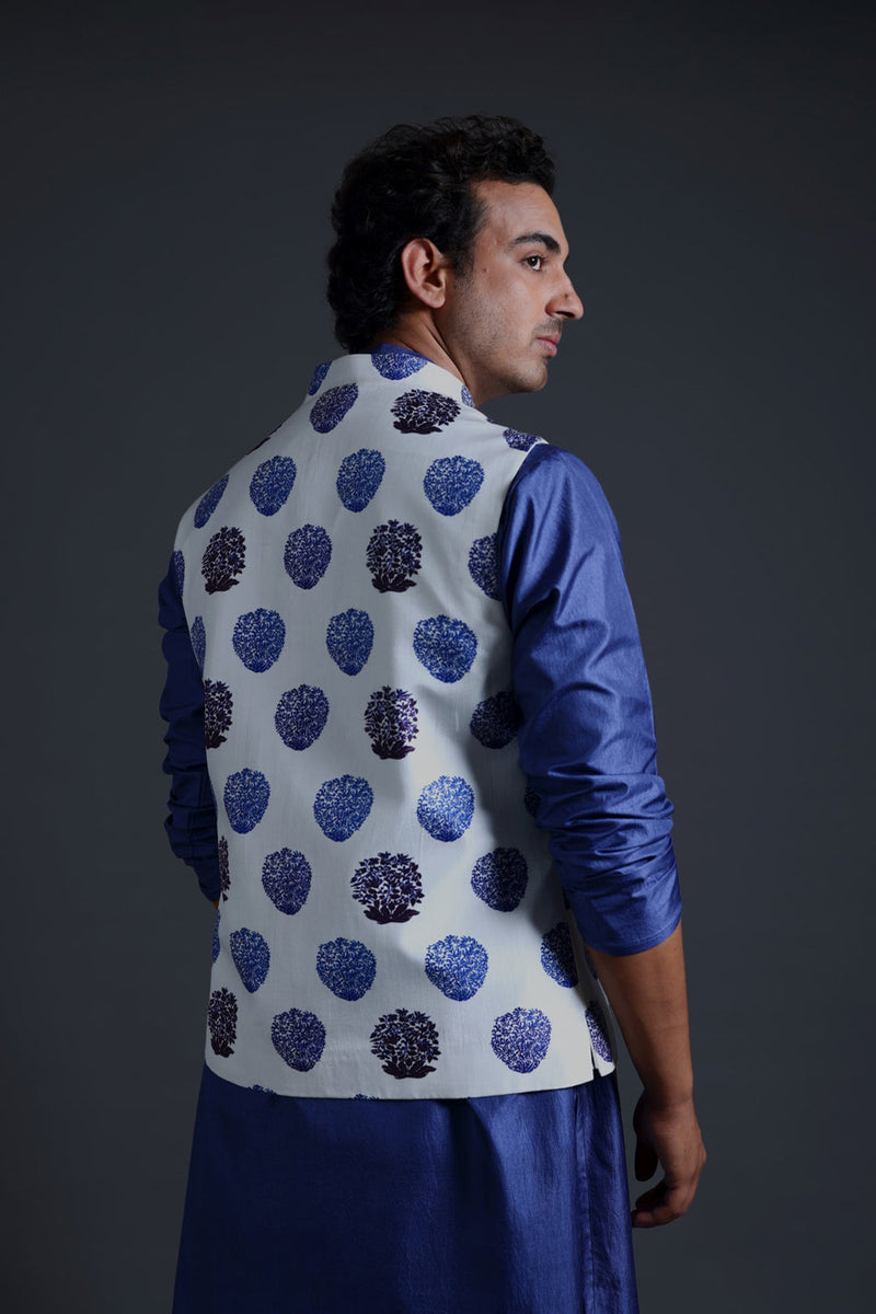 Nehru Jacket With Kurta Pyjama