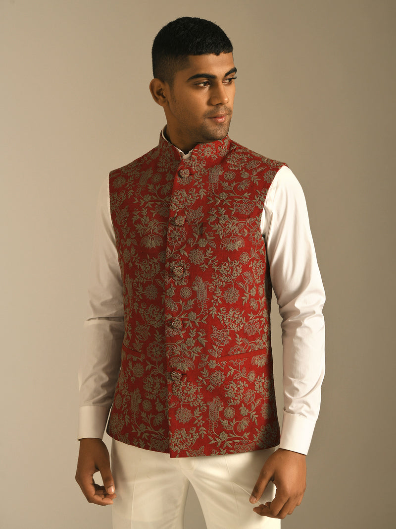 Buy online White Solid Nehru Jacket from Jackets for Men by Tahvo for ₹1099  at 64% off | 2024 Limeroad.com