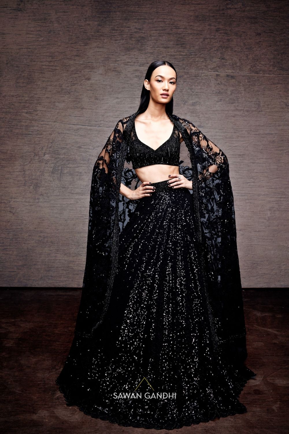 Indian Black Sequin Lehenga Choli Heavy Lengha Designer Lehenga Bridesmaid  Dresses Bridal Wear Wedding Party - Etsy