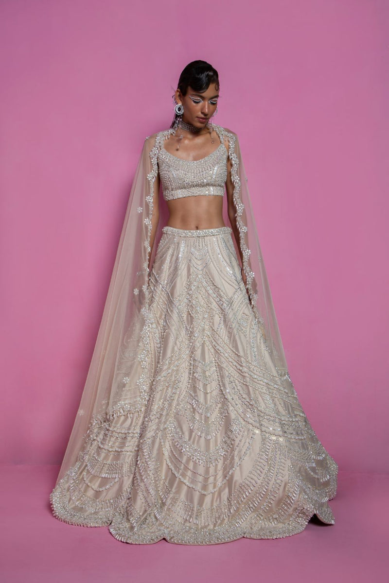 Queen of Pearls Lehenga Set