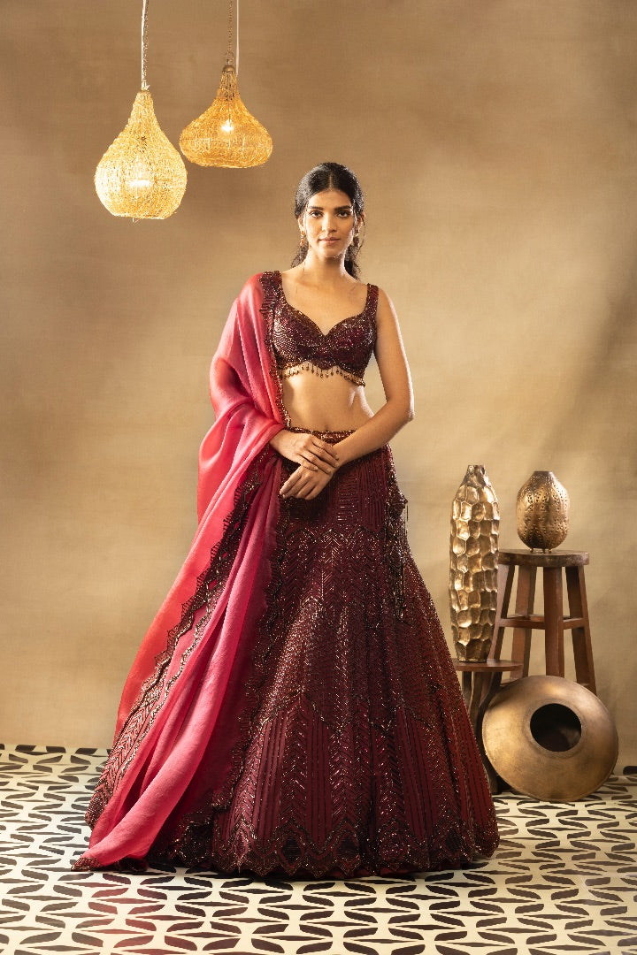 LEILA LEHENGA SET