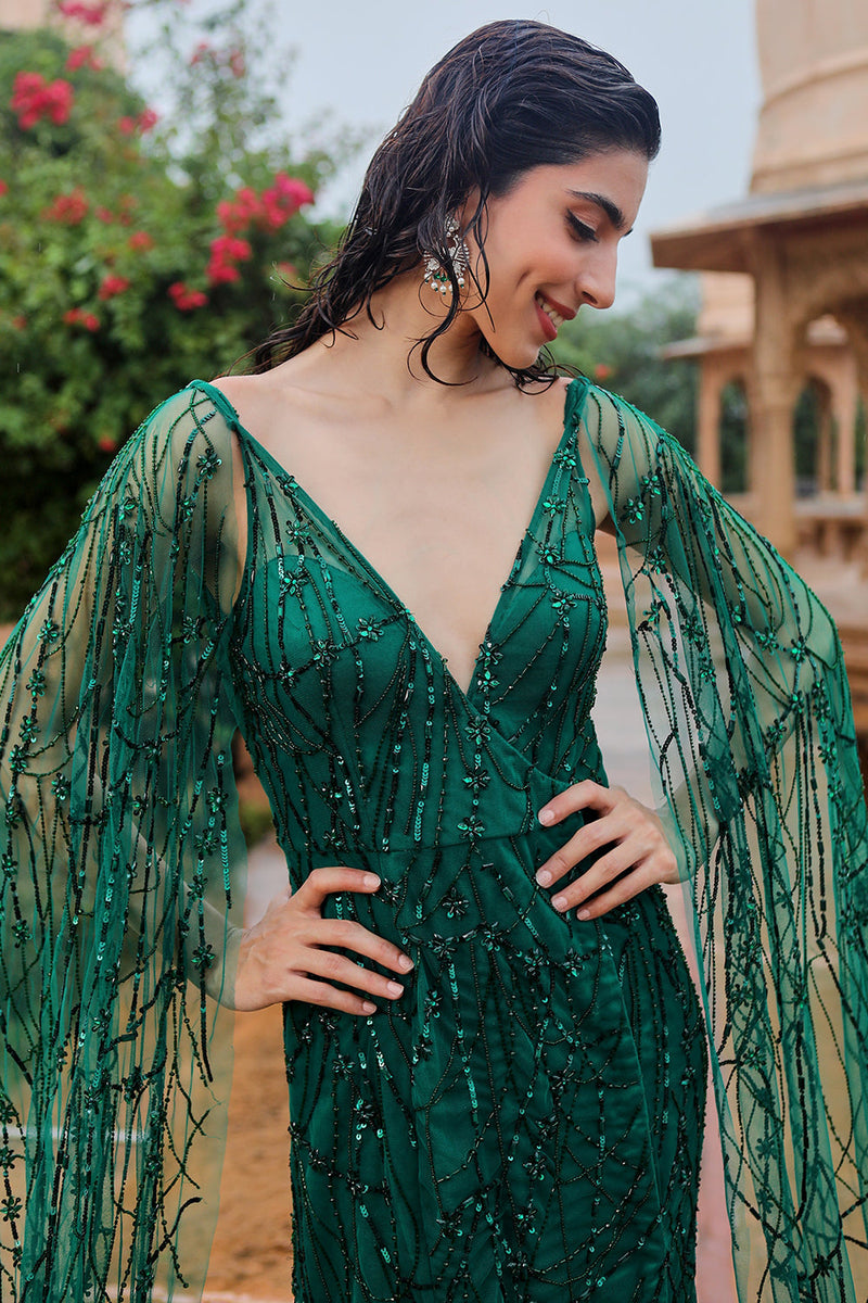 Emerald Green Gown