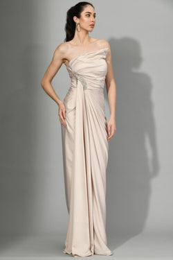 Late Night Talking - Drape Gown