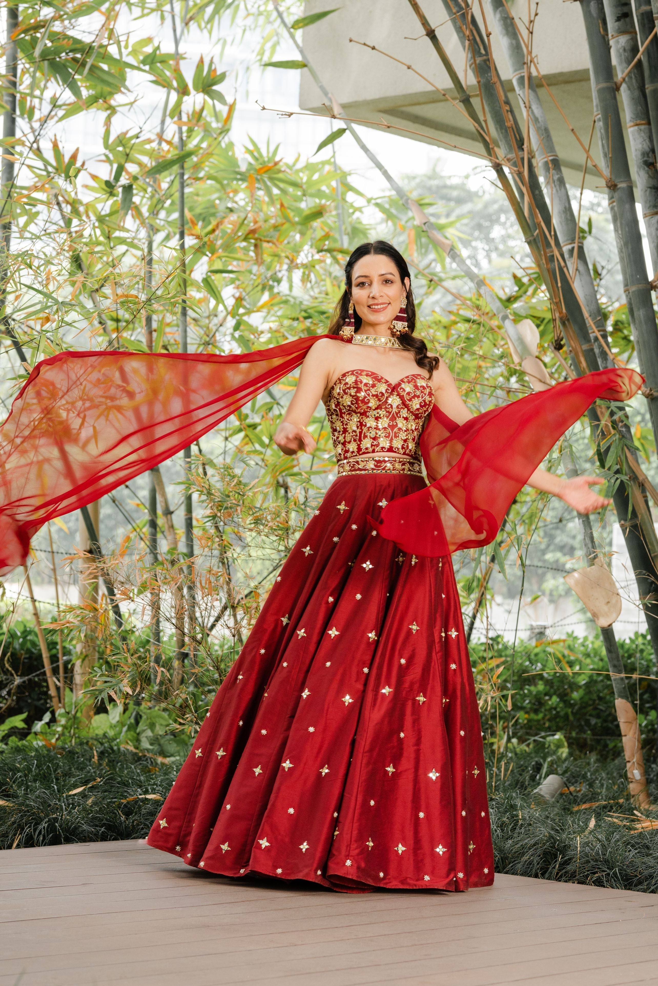 8 Party Wear Lehengas with The Fashionable Blouse