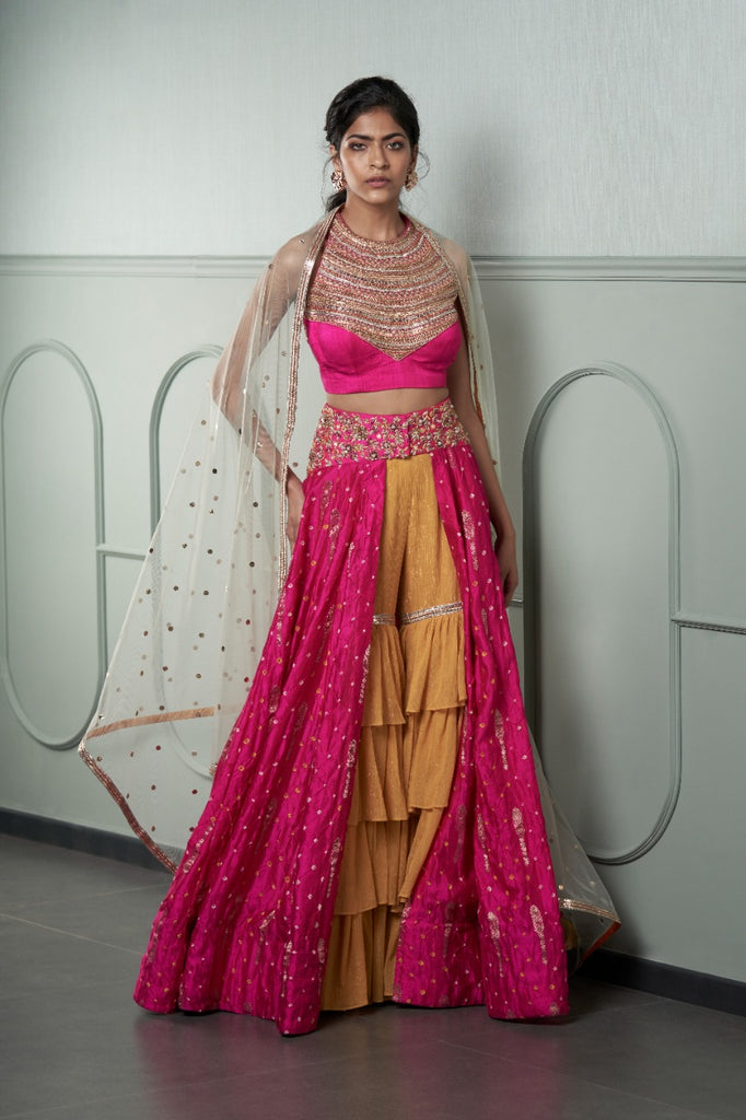 Pin by Srishti Kundra on Blushing brides | Lehenga for girls, Lehenga  designs simple, Indian bridal fashion
